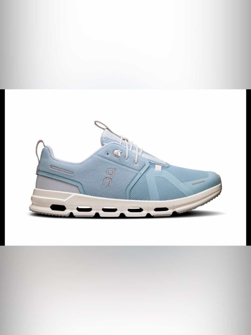 Play Condition On Running Kids’ Cloud Slip in Sky Wash/Ivory Sz 6.5